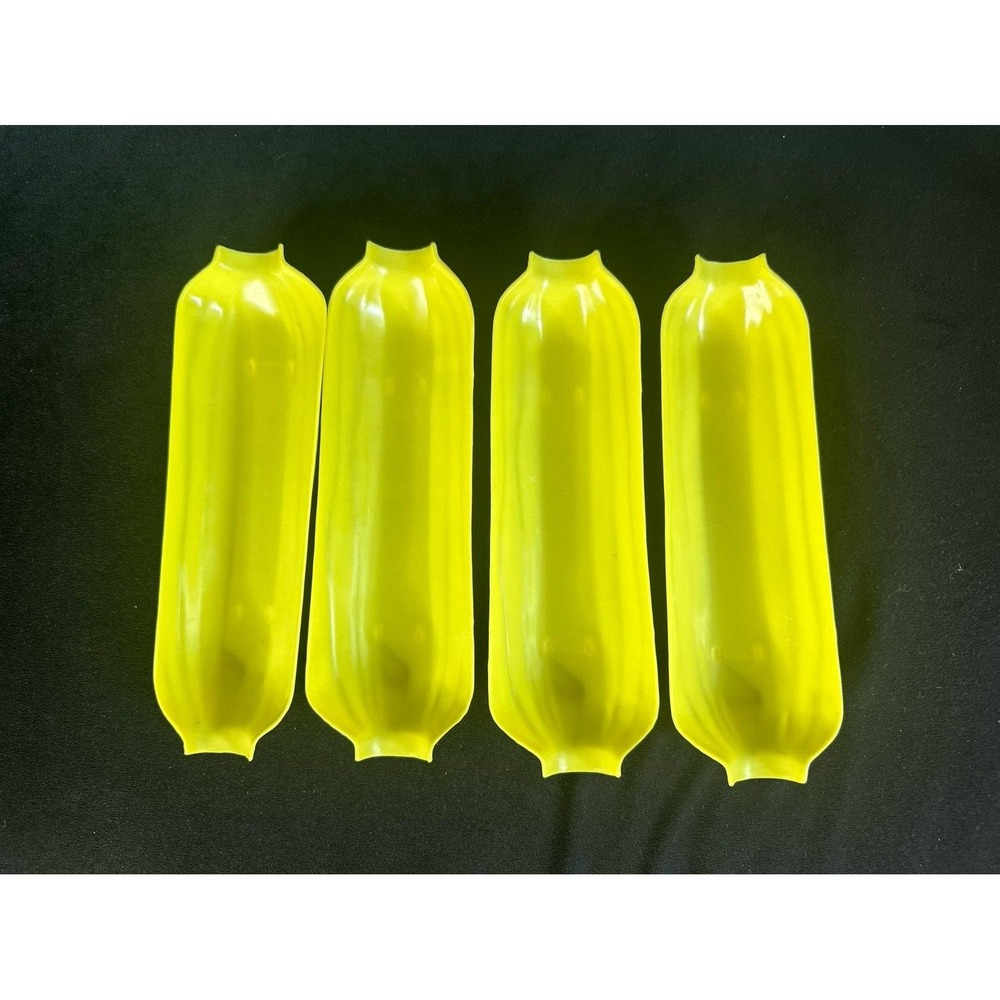 VTG Corn On The Cob Holders yellow Mid Mod